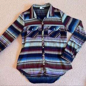 ROXY | Women’s Camp Site Long Sleeve Flannel Button Front Shirt